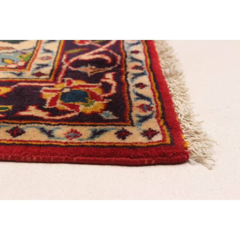 ECARPETGALLERY Hand-knotted Kayseri Vintage Red Wool Rug - 4'6 x 7'0