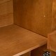 preview thumbnail 12 of 13, Rustic Wooden Sideboard Buffet Cabinet Wine Bar Cabinet with Wine Glass Holder & Wine Bottle Rack for Home Dining Room, Brown