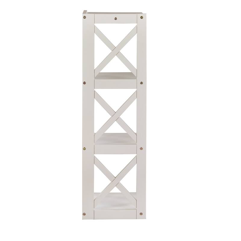 Kelsey X-Frame 3-Shelf Bookcase by iNSPIRE Q Classic