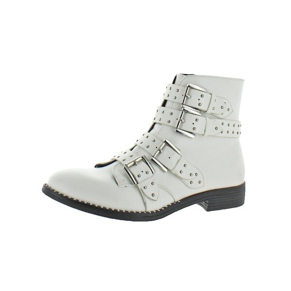 steve madden studded ankle boots