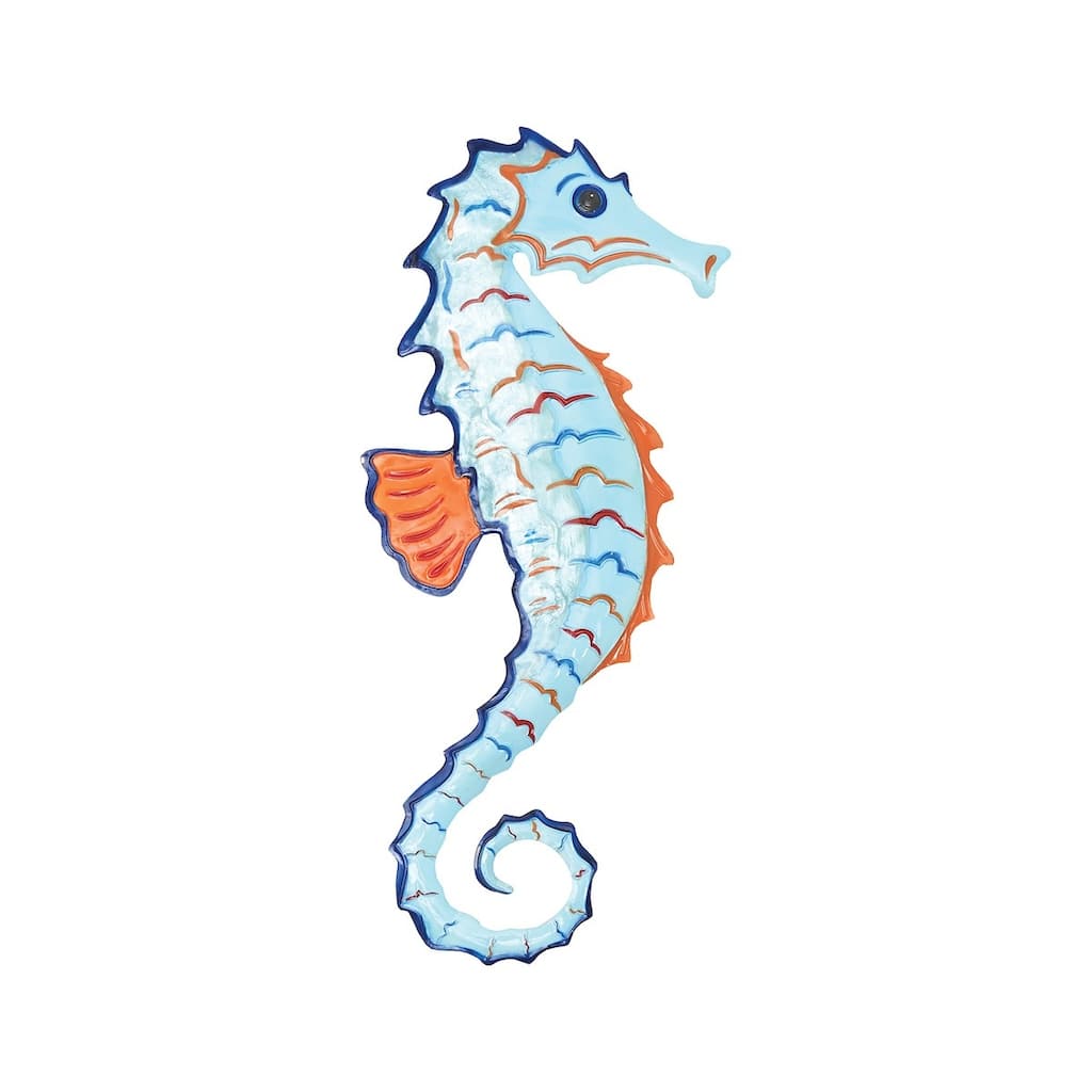 7" x 15" Bimini Island Seahorse Wall Art