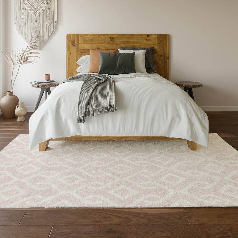 Premium Washable Super Soft Modern Medallions Mayfield Rug
