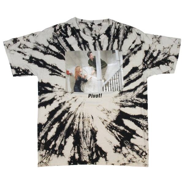 Friends Sitcom Mens Pivot Meme Tie Dye Graphic T Shirt Overstock 31254334
