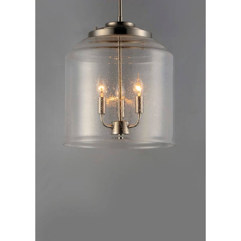 Maxim Acadia 3 Light 14" Wide Taper Candle Pendant