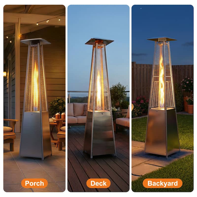 Aoodor Patio Replacement Heater Glass Tube - N/A