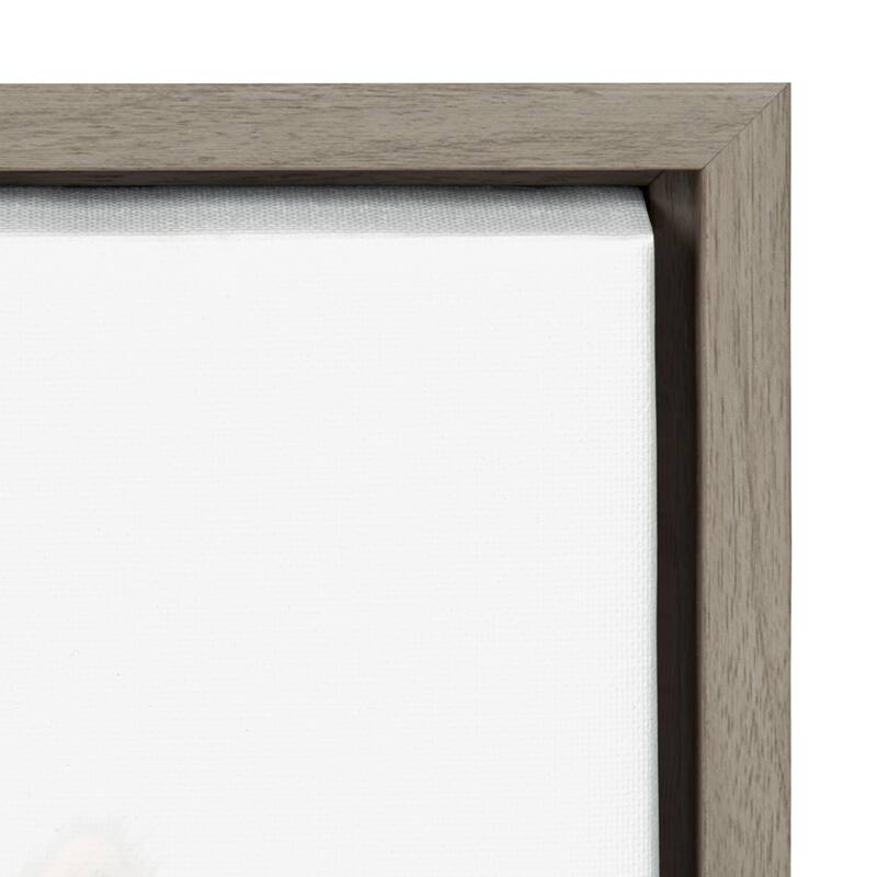 Kate and Laurel Sylvie Animal Front And Back Framed Canvas By Amy Peterson