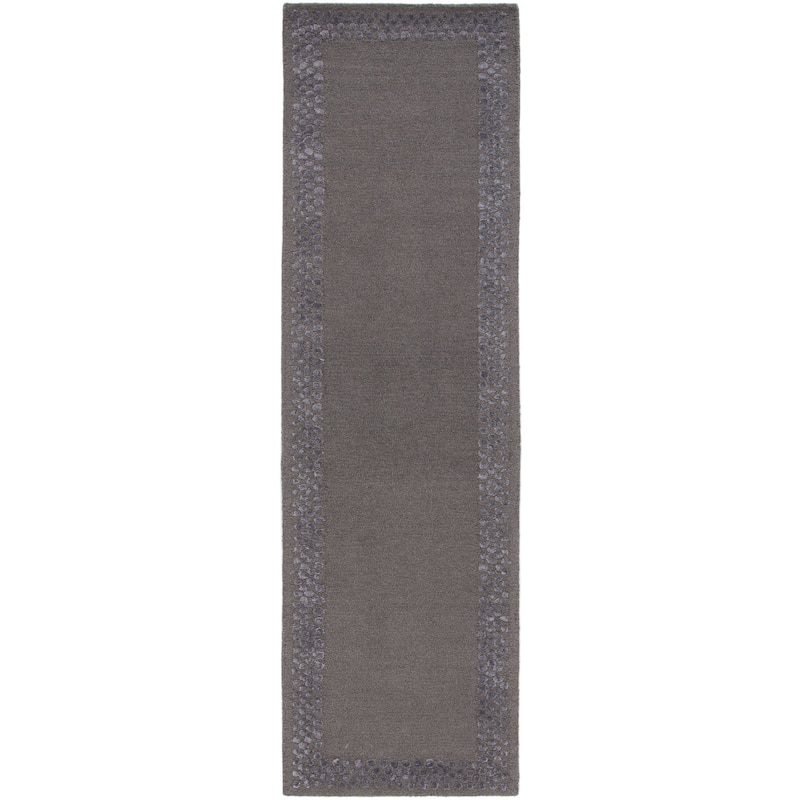 SAFAVIEH Handmade Glamour Printed Border Viscose Rug