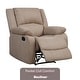 preview thumbnail 7 of 17, Relax A Lounger® Porter Microfiber Manual Recliner by iLounge