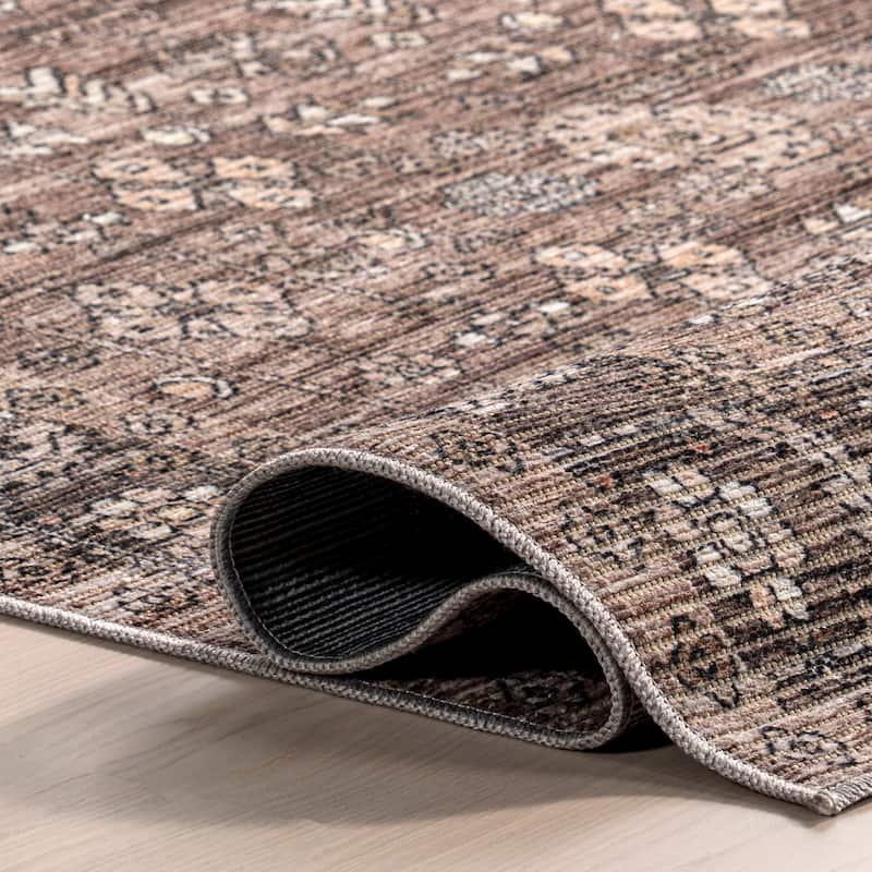 Redwood Vintage Machine Washable Area Rug