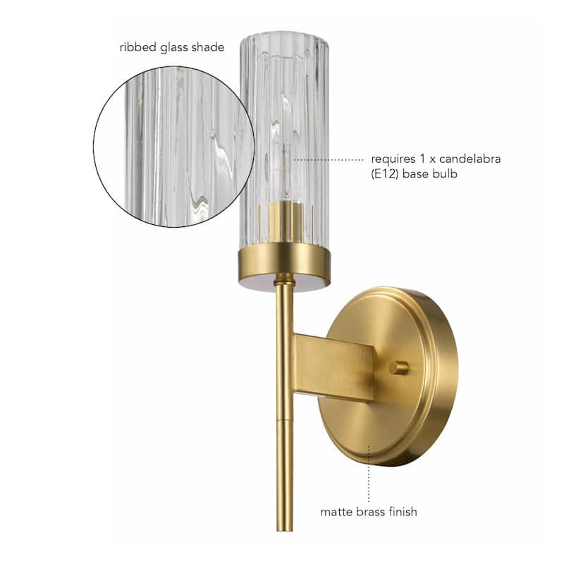 Globe Electric 91009608 Allison 13" Tall Wall Sconce