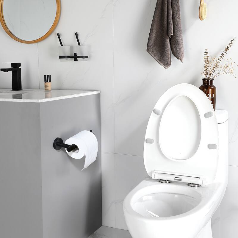 Wall Mounted 5in Toilet Paper Holder in Stainless Steel
