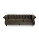preview thumbnail 23 of 25, Bowie Glam Velvet Sofa by Christopher Knight Home