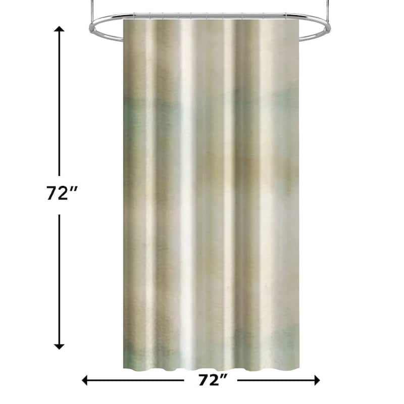 72" x 72" Multi Color Shower Curtain