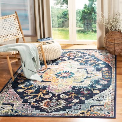 SAFAVIEH Crystal Floretta Vintage Boho Oriental Rug