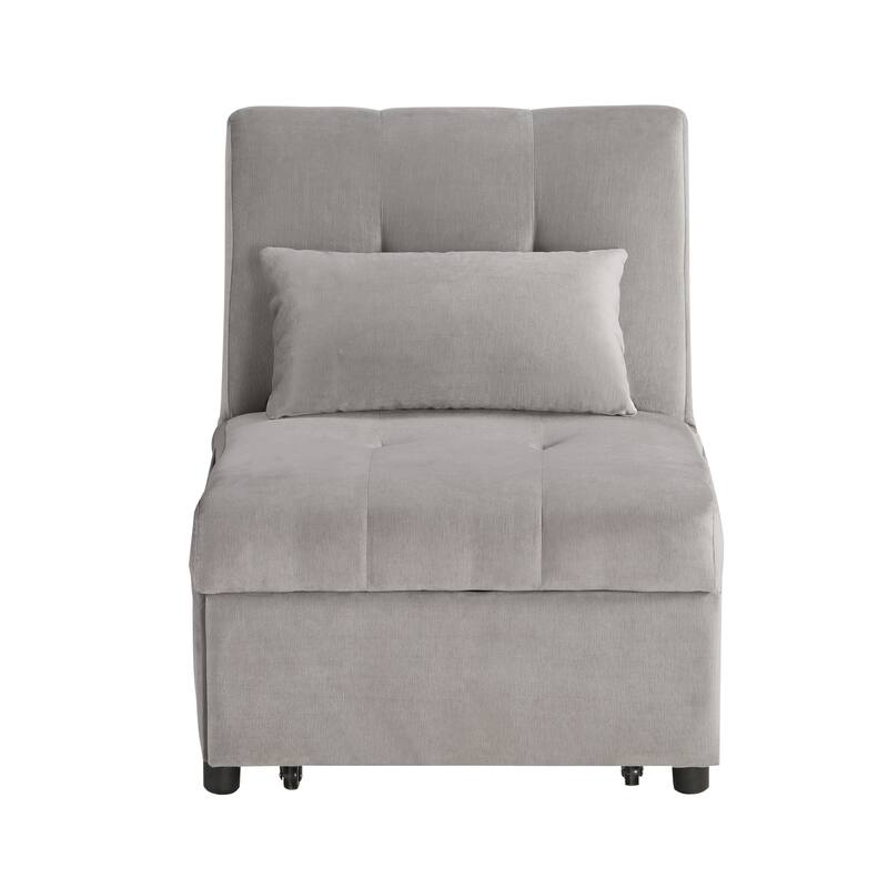 Daria 4-in-1 Convertible Futon Lounge Chair