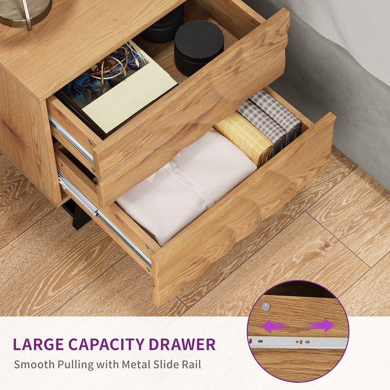 Moasis Water Ripple Nightstand