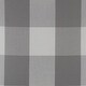 preview thumbnail 6 of 5, Grey and White Checkerboard Pattern Rolled Arm Swivel Chair with Glider - Classic Elegance