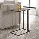 preview thumbnail 2 of 6, Uttermost Cavern Stone & Iron Accent Table - 17.9 W X 24 H X 12 D (in)