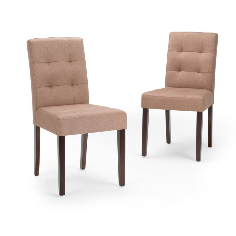 WYNDENHALL Jefferson Contemporary Parson Dining Chair (Set of 2) - 18.9"w x 23"d x 35.8"h
