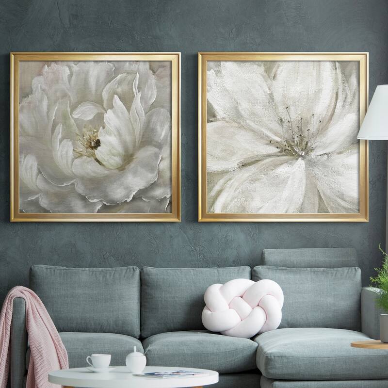 Perfect Peony Premium Framed Canvas - Ready to Hang