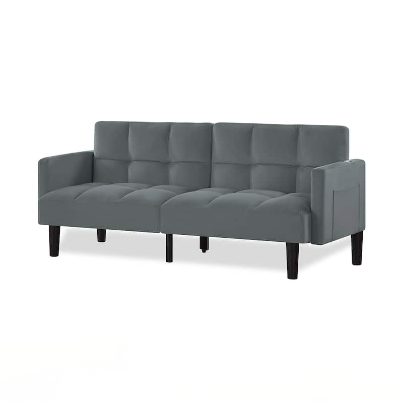 Futon Couch Convertible Folding Sofa Bed Couch for Apartment