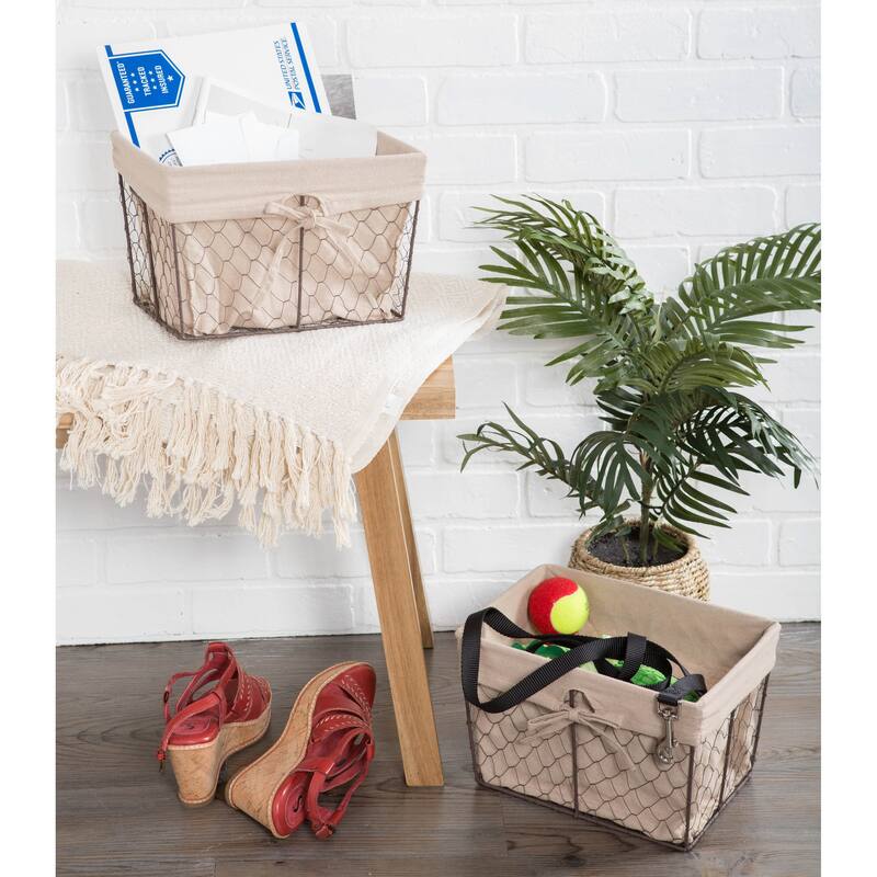 DII Chicken Wire Baskets