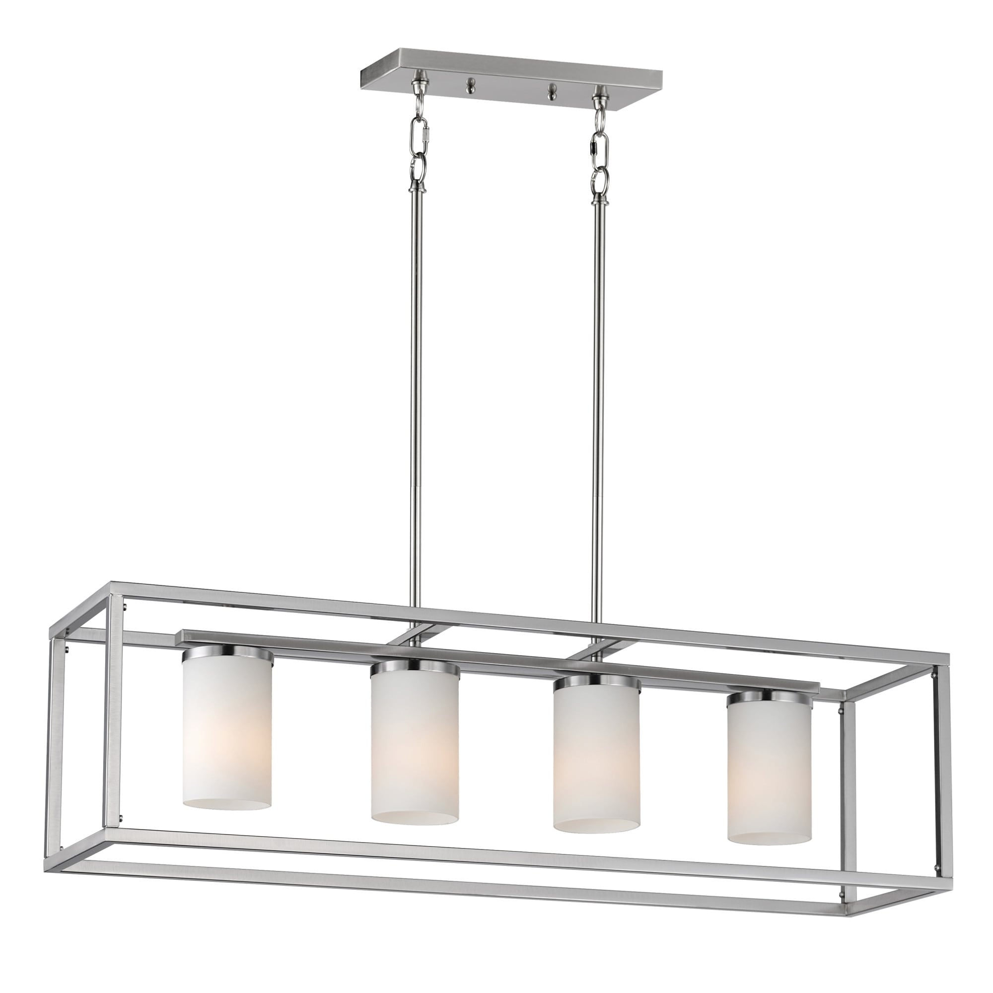Maxim 10288SW Lateral 4 Light 36" Wide Pillar Candle Linear Pendant