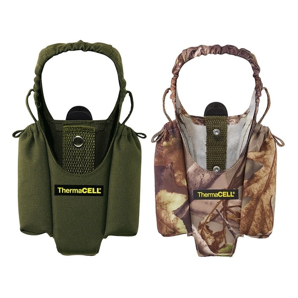 ThermaCELL Mosquito Repellent Appliance Holsters w/clips - 1 Olive, 1 Realtree