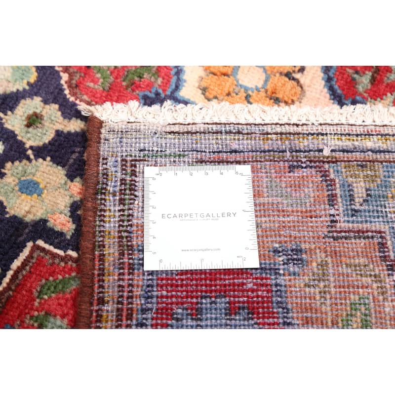 ECARPETGALLERY Hand-knotted Andelz Multi Color Wool Rug - 4'4 x 6'8