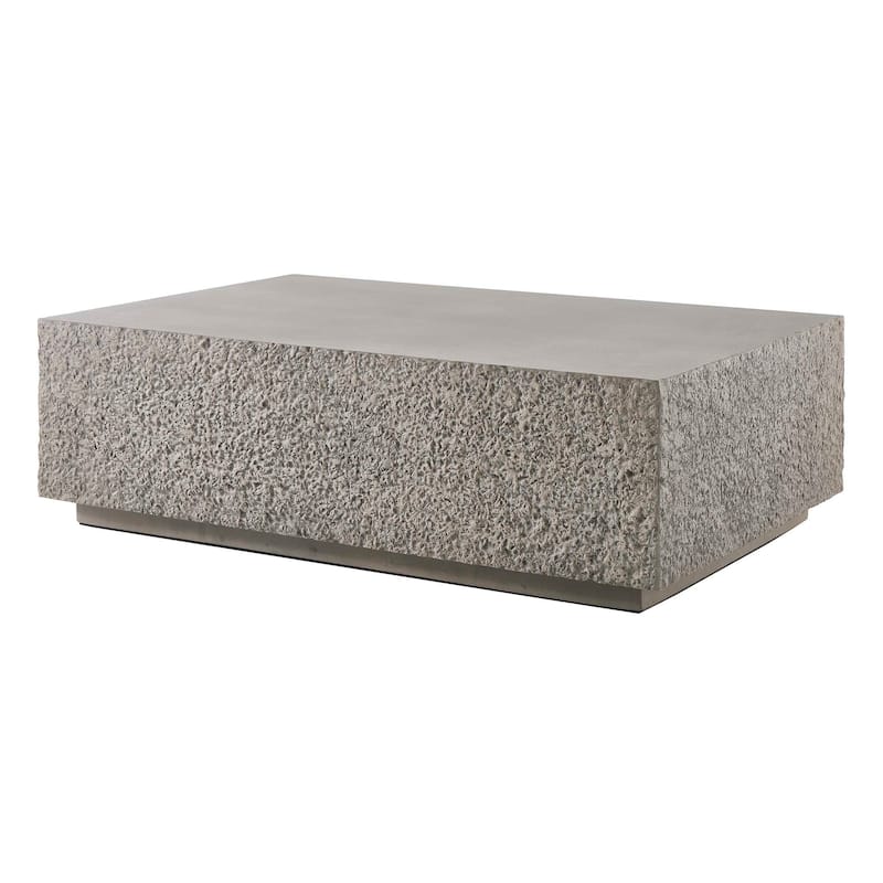 Uttermost Hesston Outdoor Concrete Coffee Table