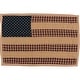 preview thumbnail 3 of 7, Patriotic Patch Placemat Quilted Set of 6 12x18 - Placemat 12x18