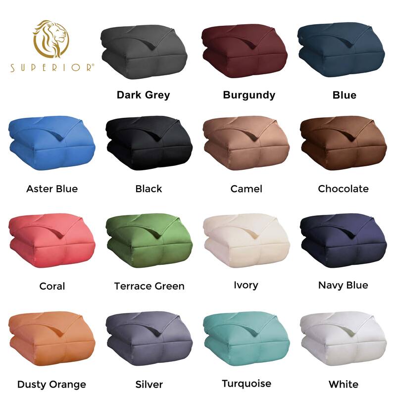 Superior Classic Comforter Reversible Down Alternative Bedding