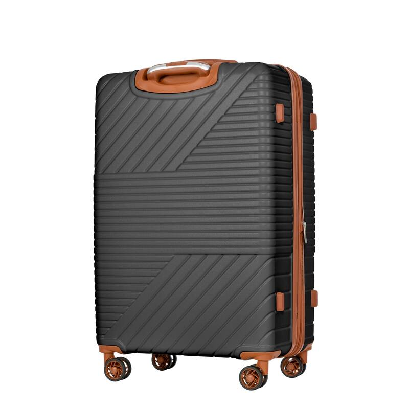 3 Piece Hardshell Luggage Spinner 8 Wheels Suitcase Sets (20"24"28")
