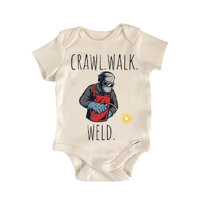 Welding Welder - Baby Boy Girl Clothes Infant Bodysuit Funny Cute Newborn
