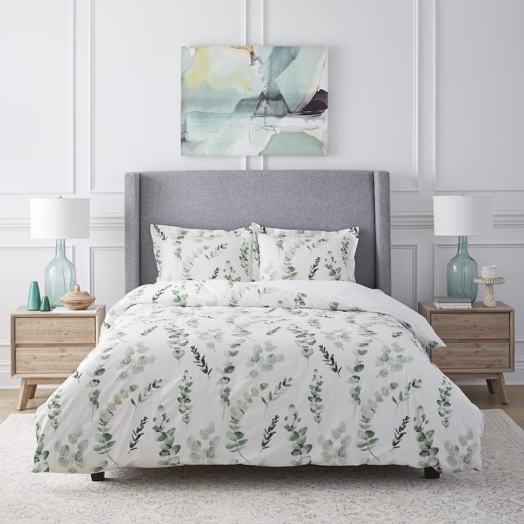 Pointehaven 250TC Eucalyptus Combed Cotton Duvet Set