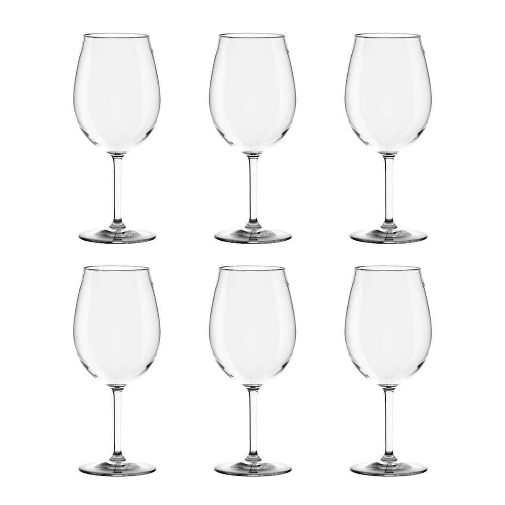 Abode Homewares by TarHong Montana Goblet , 22oz. Set of 6