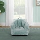 preview thumbnail 9 of 17, Serta Kids Plush Barrel Chair Green