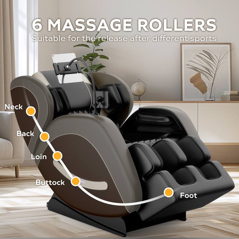 Zero Gravity Massage Recliner with Full Body Air Massage & Bluetooth