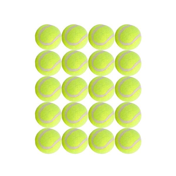 slide 2 of 6, Dog Tennis Balls 20 Pack Pet Tennis Ball for Small Dogs Premium Fetch Toy Non-Toxic Non-Abrasive Material - 2" green