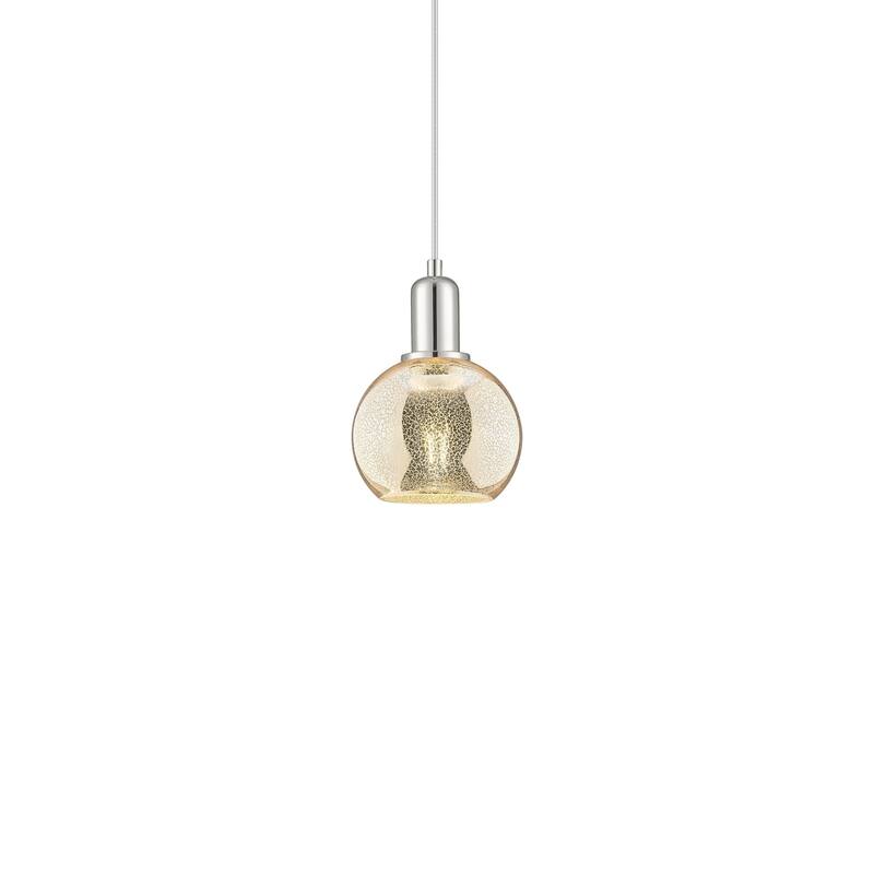 Innovations Lighting 716-1P-9-6 Athens Pendant Athens 6" Wide Mini - Polished Nickel / Mercury