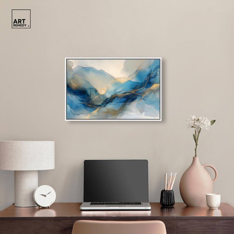 Postmodern Flow II Canvas by Art Remedy