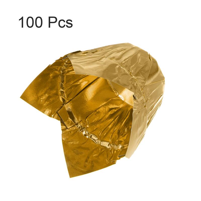 100Pcs Tulip Cupcake Liners Standard Aluminum Foil Baking Cups