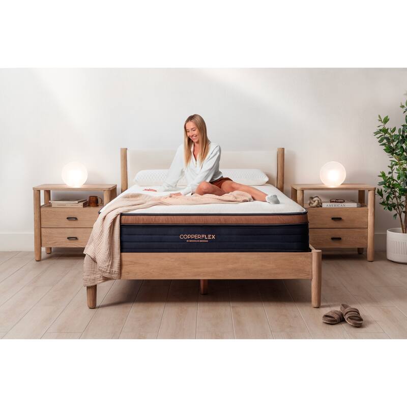 Brooklyn Bedding CopperFlex Pro 14" Hybrid Mattress with Zoned Foam