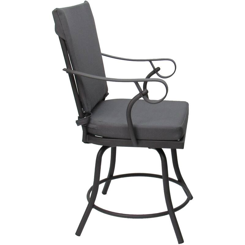 Outdoor or Indoor Patio Swivel Dining Chair - Jamey