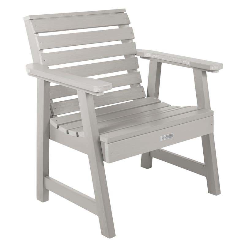 HIGHWOOD Eco-friendly Synthetic Wood Garden Chair - Harbor Gray
