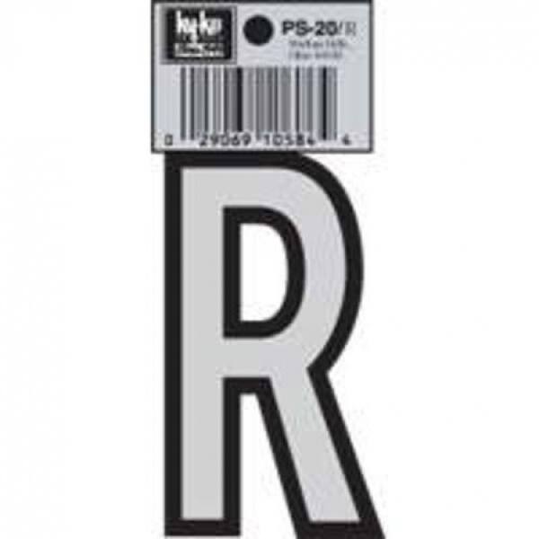 Shop Hy Ko Ps 20 R Vinyl Lettering Reflective House Letter R Size 3 1 4 Overstock 28026898