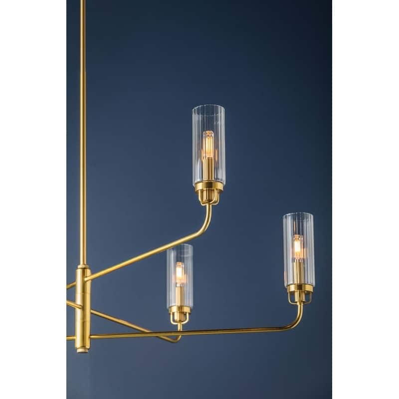Hudson Valley Lighting 9306 Halifax 6 Light 48" Wide Chandelier