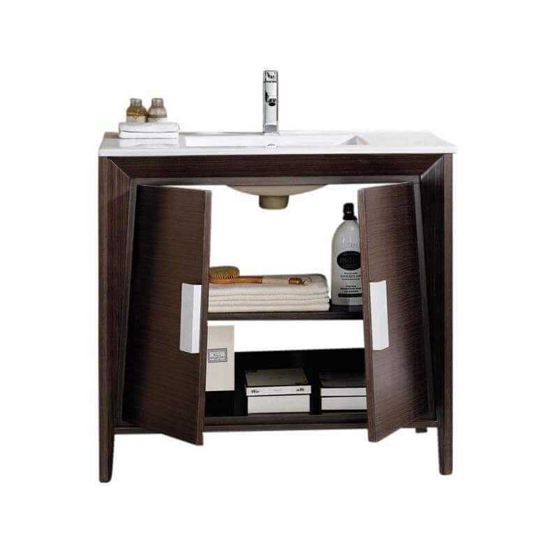 Fine Fixtures Imperial Collection Bathroom Vanity Cabinet Set,