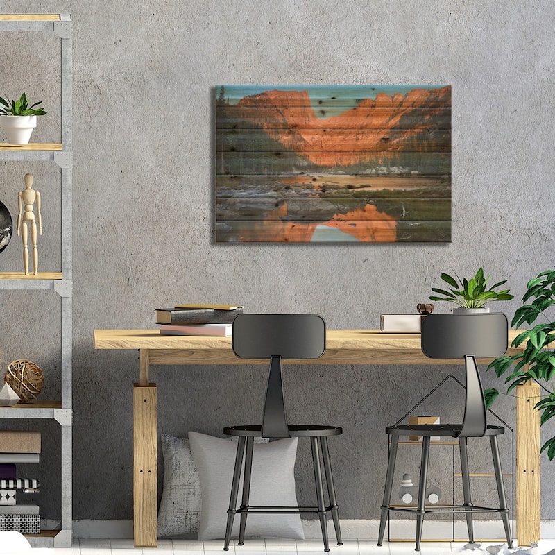 Dream Lake, Rocky Mountain National Park, Colorado Print On Wood by Tim Fitzharris - Multi-Color