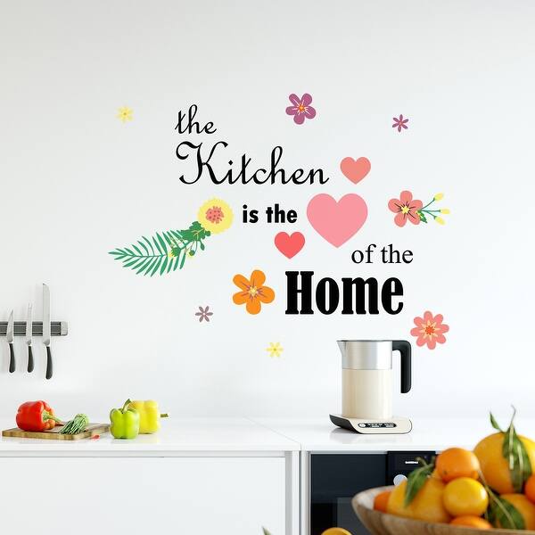 Walplus Kitchen Quote Wall Sticker Decal Home Decoration Diy Art Set 1 Overstock 31770413